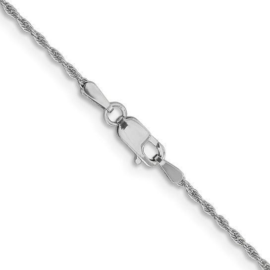 Collar de cuerda con talla de diamante - 1,3 mm