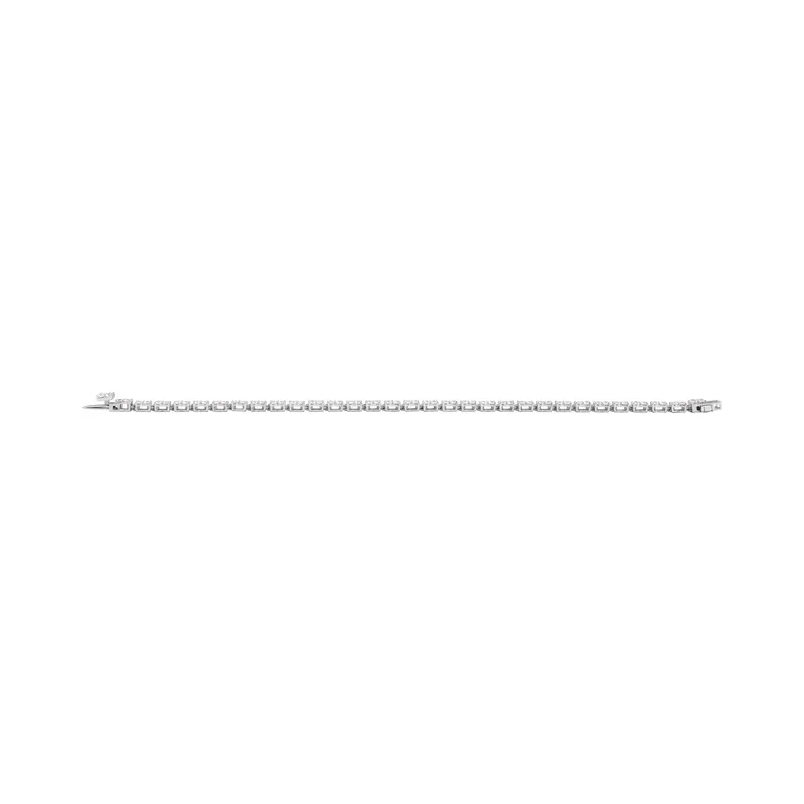 Round Brilliant Lab Diamond Line Bracelet - 5.33ctw