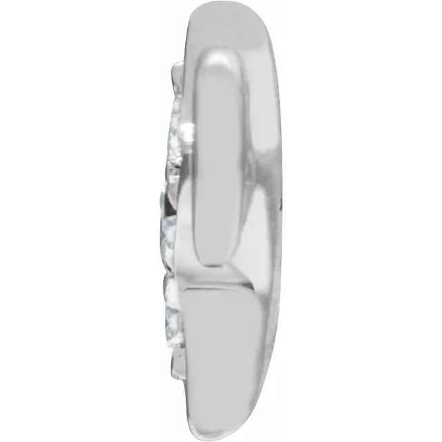 Enlace de diamantes naturales con pavé de estrellas - Joyería permanente