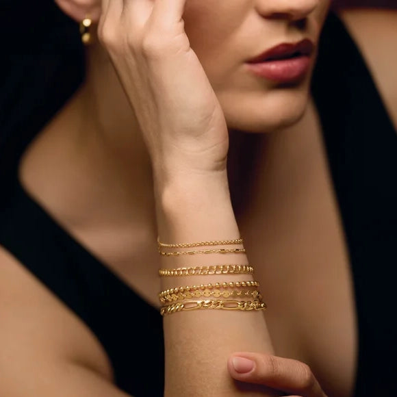 1.7mm Satellite Bar Chain - Permanent Jewelry