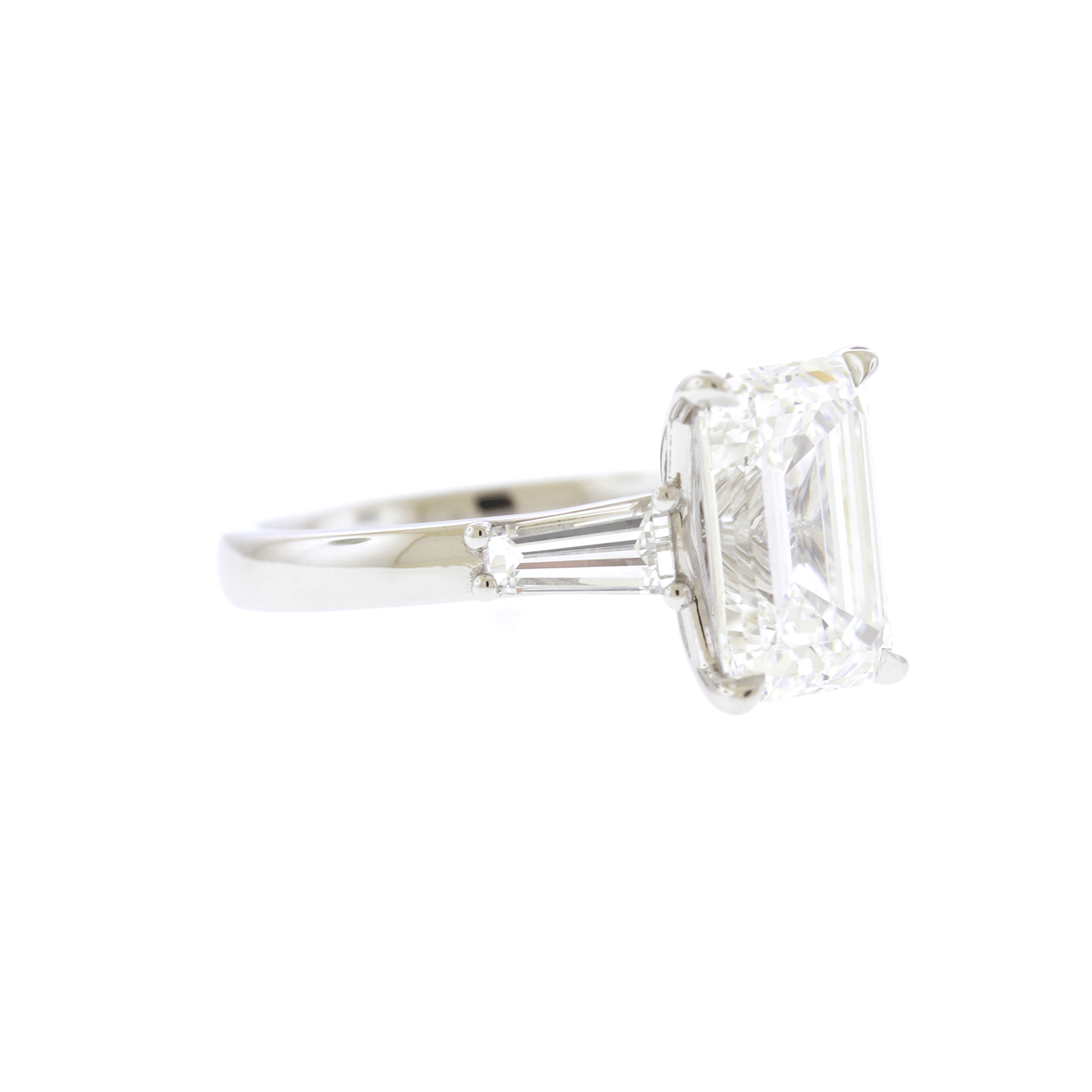 Custom Design Deposit - Emerald & Baguette GIA Certified Lab-Grown Diamond Engagement Ring