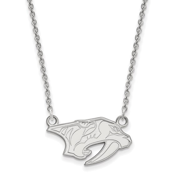 Nashville Predators NHL Pendant Necklace - 14K Yellow Gold