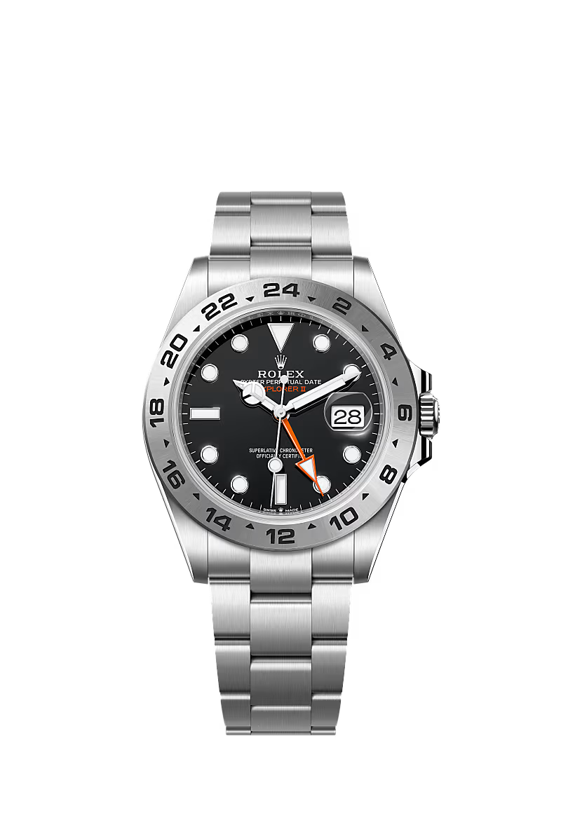 Rolex Explorer II 226570, Stainless Steel, Black Dial, 42mm