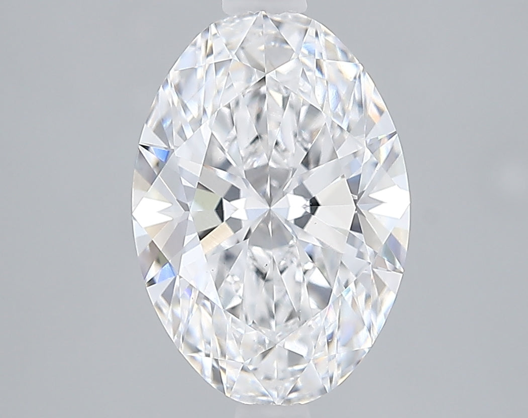 2.12ct D VS1 Oval Brilliant Cut GIA Certified Lab Diamond