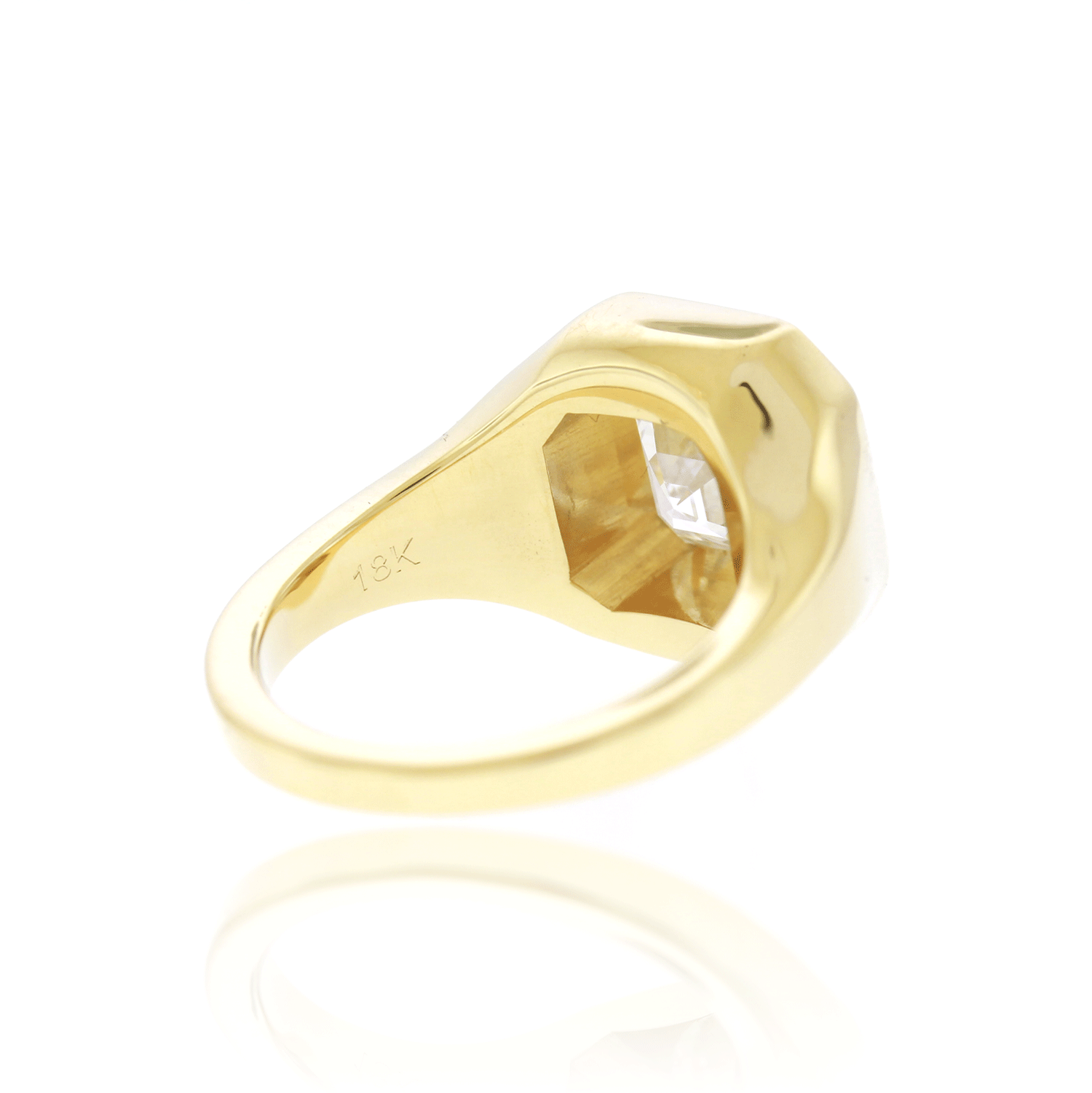 Custom Engagement Ring Design Deposit – Asscher Cut GIA Certified Lab-Grown Diamond Solitaire Ring